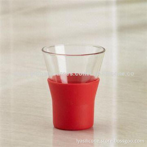 Silicone sleeve for candle, heat resistant